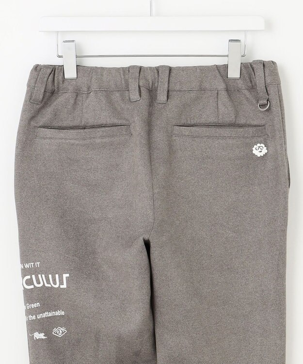 PW CIRCULUS 【MEN】スエードライクテーパードパンツ グレー系