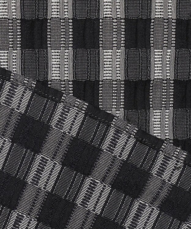 JOSEPH HOMME 新柄【オリジナル素材】ギンガムシャンブレーストレッチ　レギュラーカラーシャツ グレー系