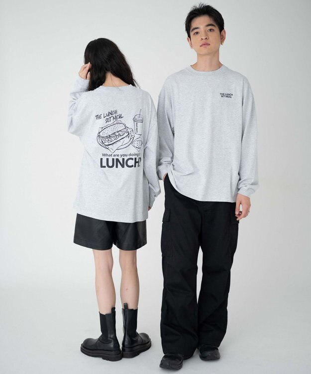 WEGO 【ユニセックス着用ITEM/MLサイズ展開】アソートグラフィックT（LS） 柄14