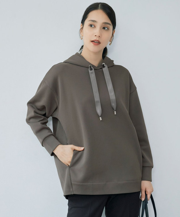 自由区 S 【洗える】コットンダンボール フーディ カーキ