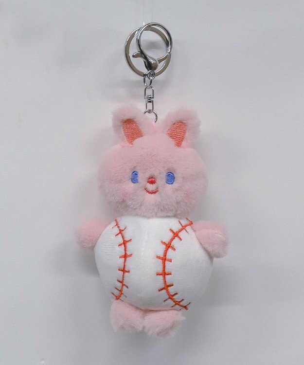 WEGO ボールあにまるぬいぐるみキーホルダー 柄3