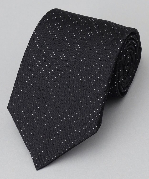 GOTAIRIKU GOTAIRIKU別注【日本製】シルク ネクタイ_ピンドット ブラック系8