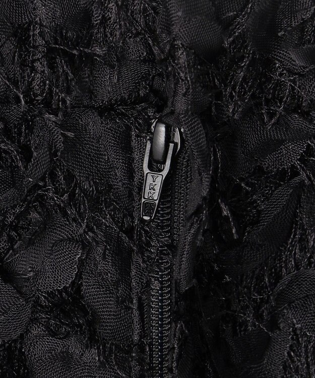 組曲 L ペタルチュール スカート ブラック系