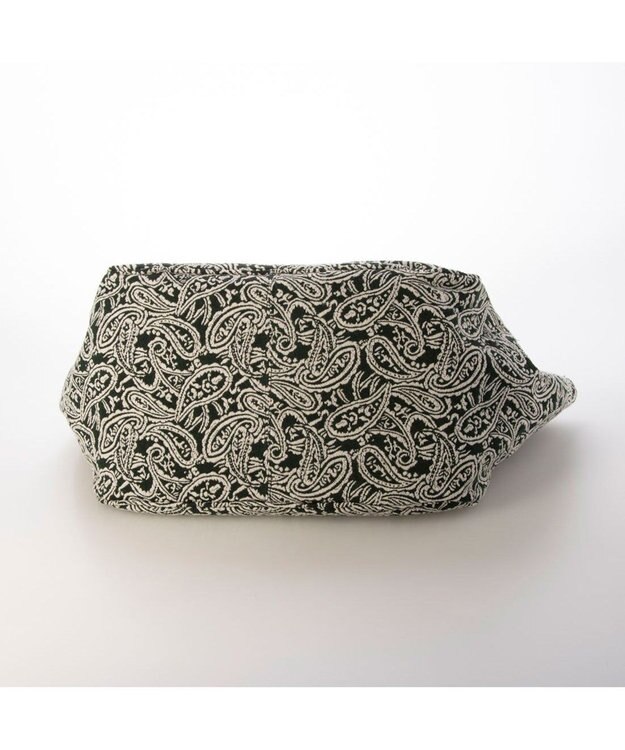 UNBILLION カシュカシュ cachecache / ペーズリー柄ジャガードトートバッグ グリーン