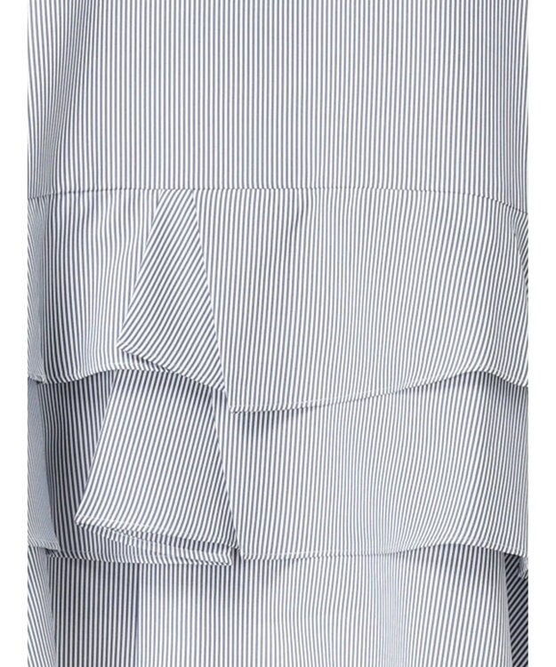 Te chichi ティアードフリルクロップトシャツ ネイビー