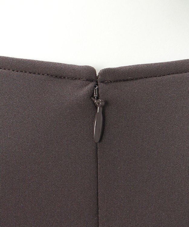 23区 【R(アール)】アクアスーティングジャージー Aライン ワンピース グレー系