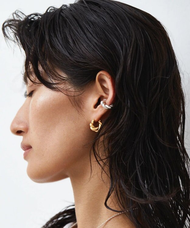 simoe Conel Hoop Pierce M ピアス ゴールド