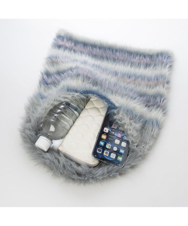 UNBILLION カシュカシュ cachecache / マルチボーダーファートート GY