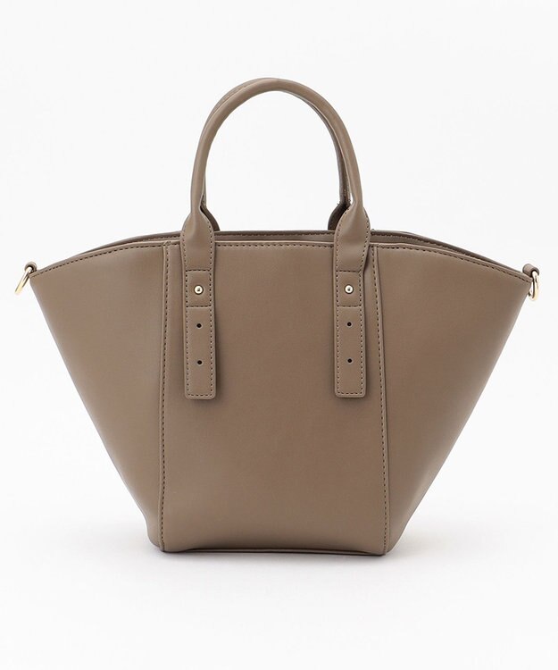 ANY 【２WAY】ワイド ショルダーバッグ キャメル系