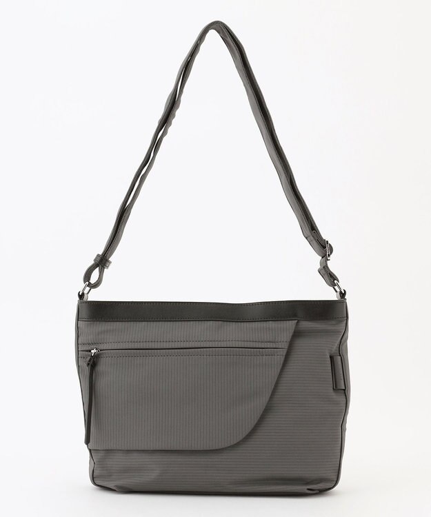 Y'SACCS コーデュロイライクナイロンショルダー グレー