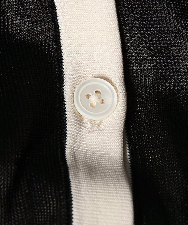 Paul Smith シアーレイヤード 長袖カーディガン ブラック