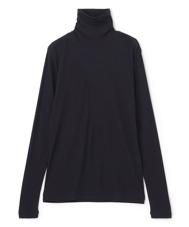 BEIGE， SORE / ハイネックカットソー Navy