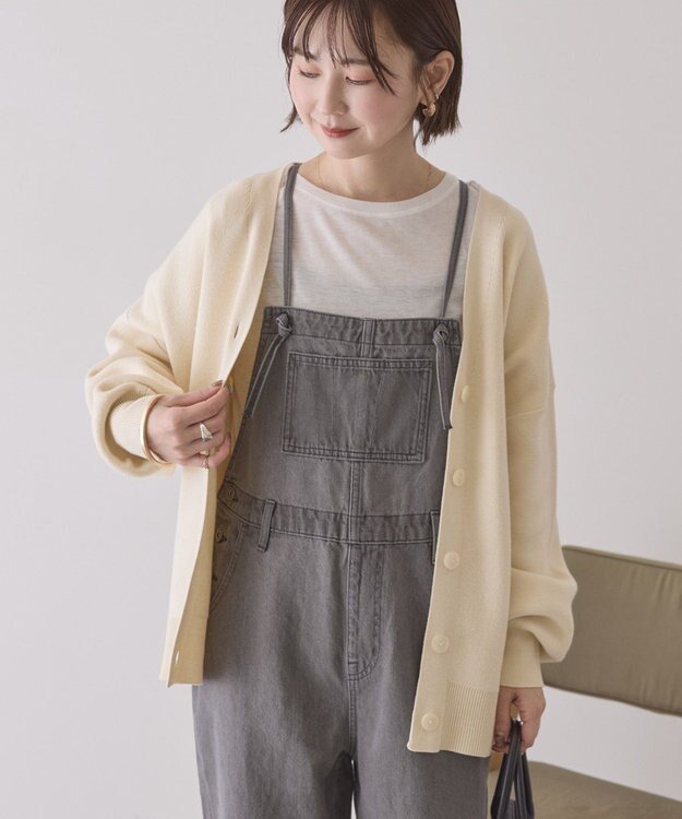 AMERICAN HOLIC Ｖネックニットカーディガン Ivory