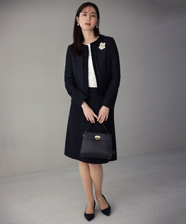 組曲 パールフラワーコサージュ アイボリー系