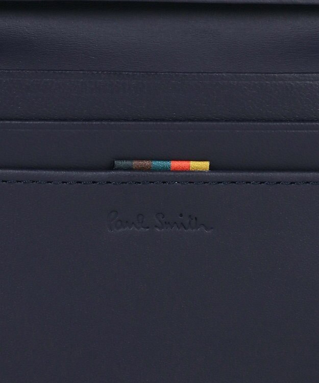 Paul Smith ハイライトステッチ パスケース ネイビー