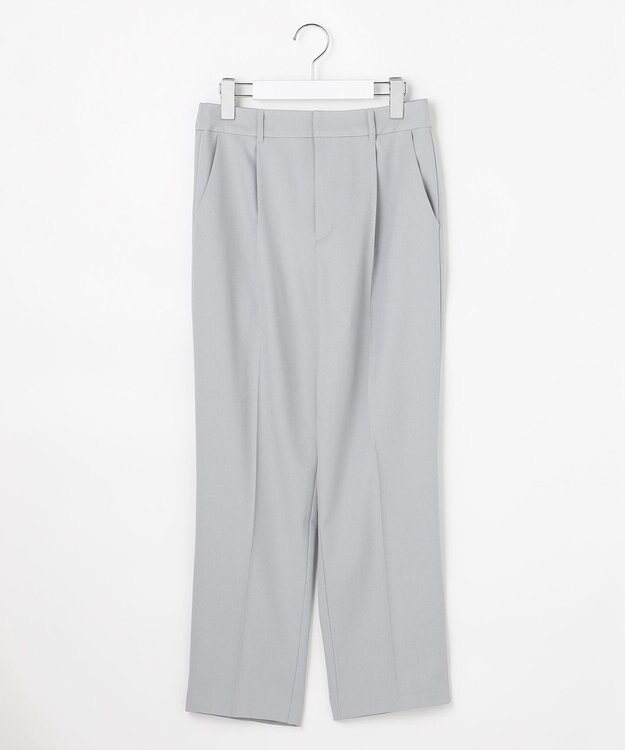 ANY SIS スマートビューティストレッチ テーパードパンツ グレー