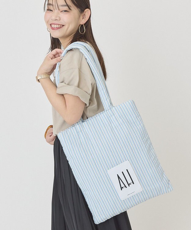 AMERICAN HOLIC パテッドホリホリトートバッグ2 Sax