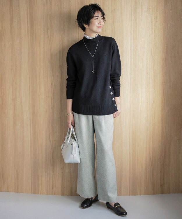 J.PRESS LADIES geometric スクエア スカーフ ブラウン系5