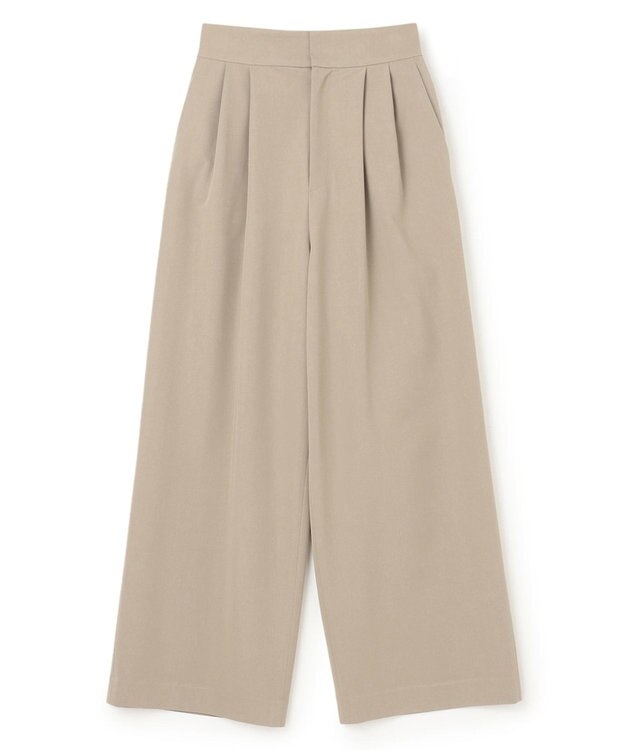 UNFILO イージーチノ ワイドパンツ ベージュ