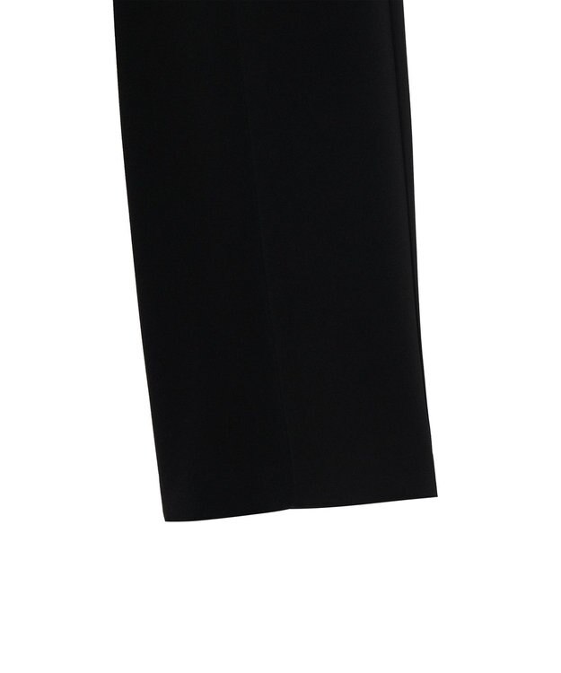 JOSEPH コンフォートクレープ　ワイドストレートトラウザーズ Black
