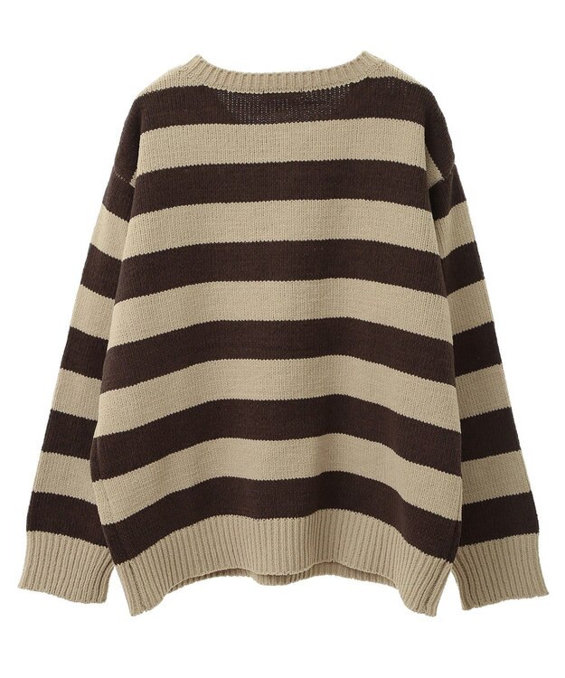 CRAFT STANDARD BOUTIQUE ヘンリーネックモールニットプルオーバー Khaki