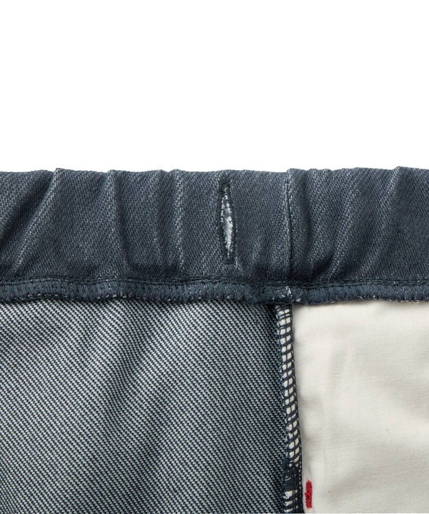 MIKI HOUSE HOT BISCUITS 【Everyday Series】ワンポイント ストレッチ10分丈パンツ インディゴブルー