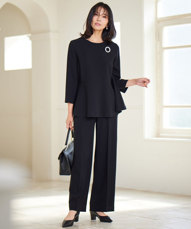 23区 ワンハンドル バッグ ブラック系