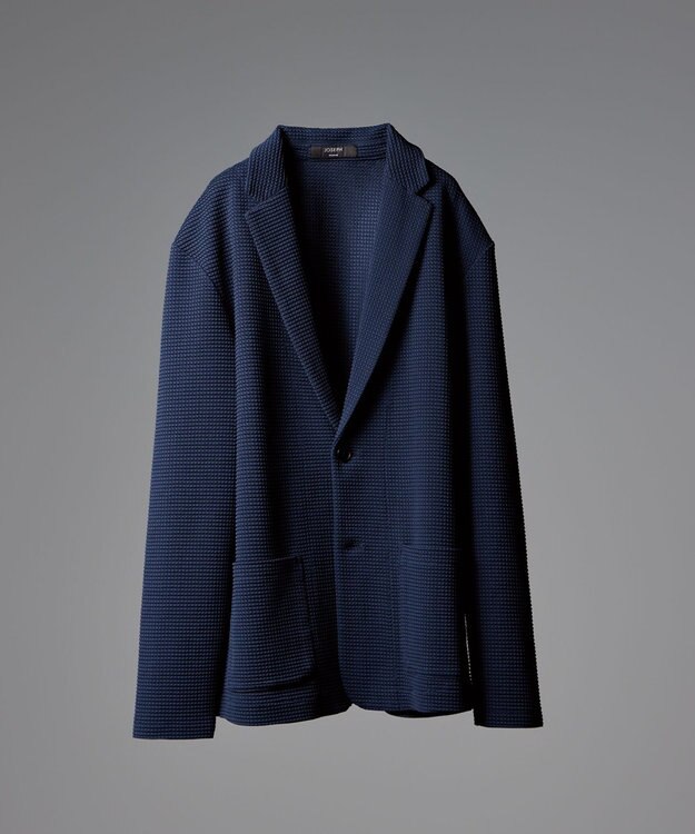 JOSEPH HOMME 【オリジナル素材】ライトタックジャージー　カットソージャケット ネイビー系