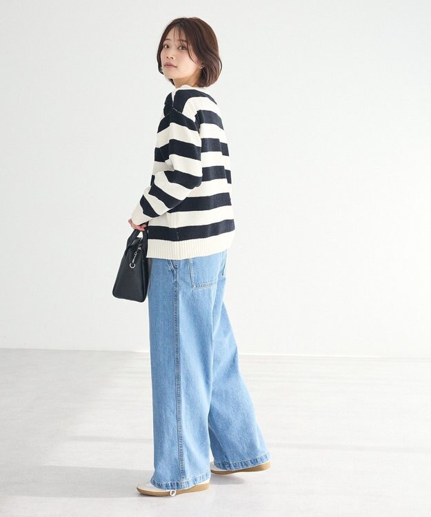 CRAFT STANDARD BOUTIQUE ヘンリーネックモールニットプルオーバー Khaki