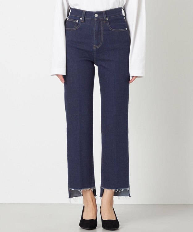 NAVE 【ReNAVE　洗える】ストレッチデニム ネイビー系