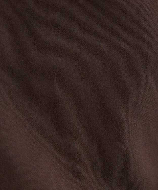 WEGO 【ANGIE VINTAGE/SETUP対応アイテム】オフショルダー裏毛スウェット ダークブラウン