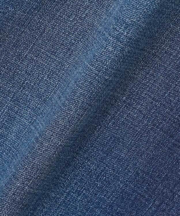 ICB ライトストレッチデニム ストレートパンツ ブルーデニム