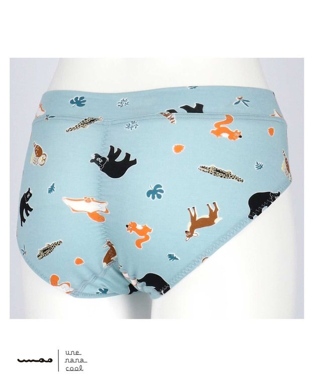 une nana cool MADE WITH 京都市動物園 サニタリーショーツ GY