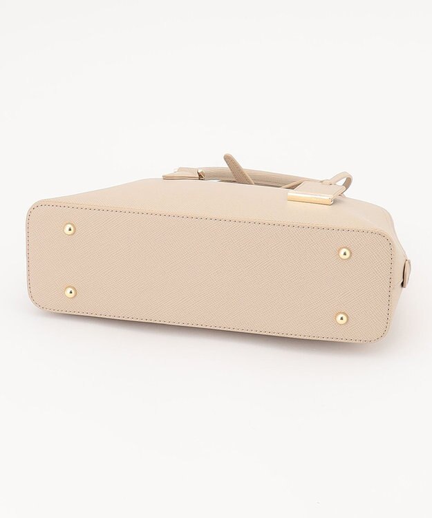 23区 サブバッグ付き2WAY トートバッグ ベージュ系