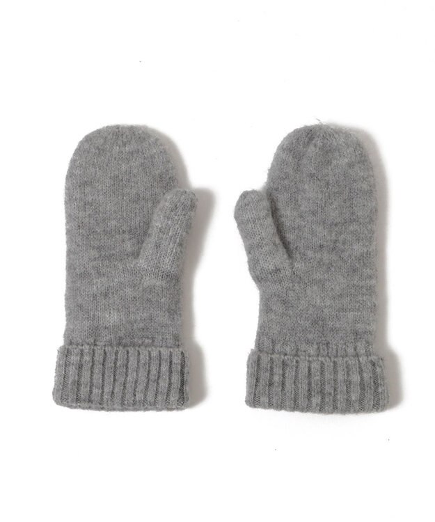 WEGO 【手袋】ケーブルミトングローブ グレー