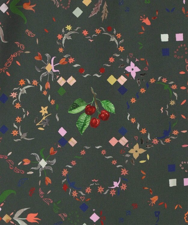 Paul Smith Keepsakeプリント パンツ カーキ