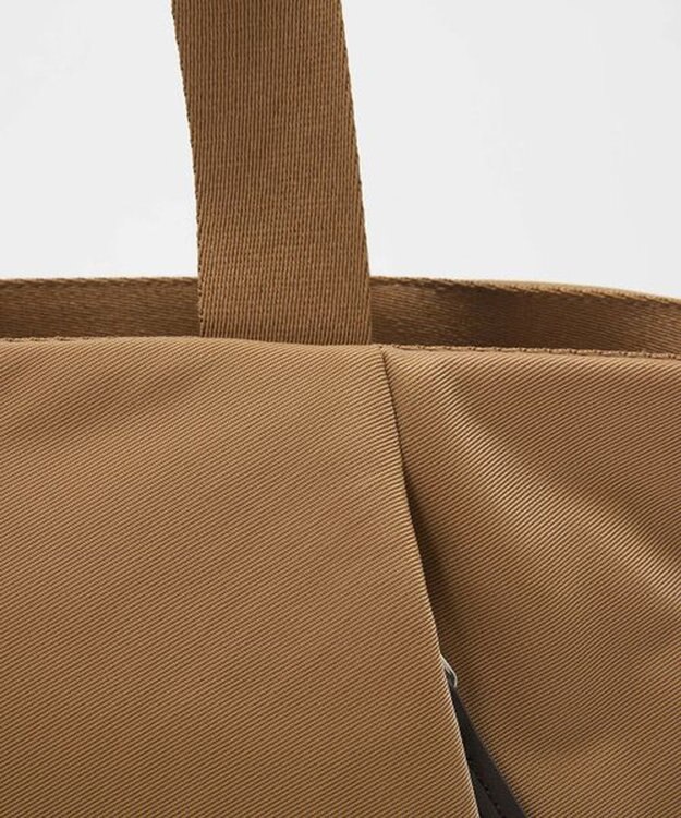 TOPKAPI 【Breath TOPKAPI】SLANT スラント ナイロン ユーティリティ 2way トートバッグ　軽量 ブラウン