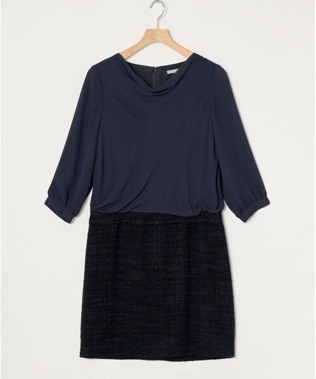 ONWARD Reuse Park 【23区】ワンピース秋冬 ネイビー