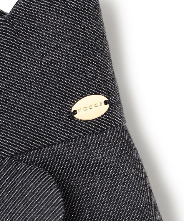 TOCCA 【百田夏菜子さん着用】【消臭】BABY SCALLOP PANTS パンツ ネイビー系