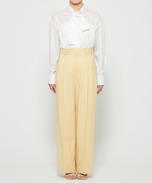 uncrave ツイミーツイル ワイドパンツ イエロー