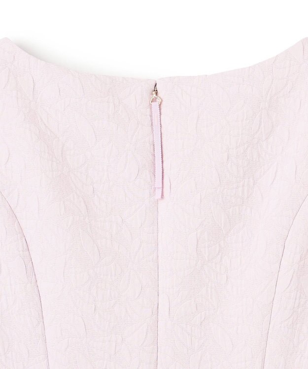 TOCCA 【WEB限定カラーあり】【消臭・洗える】RIBBON LABYRINTH JACQUARD ドレス ピンク系