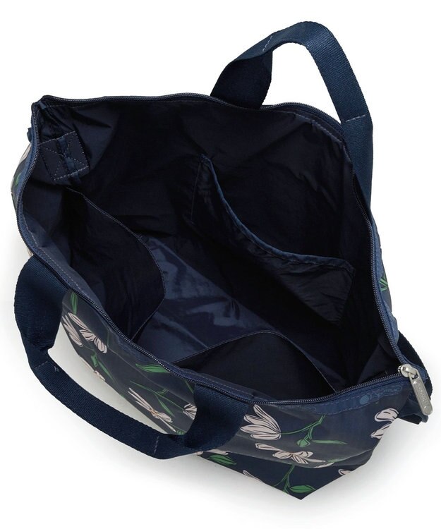 LeSportsac DELUXE EASY CARRY TOTE/フローラルブルームズネイビー フローラルブルームズネイビー