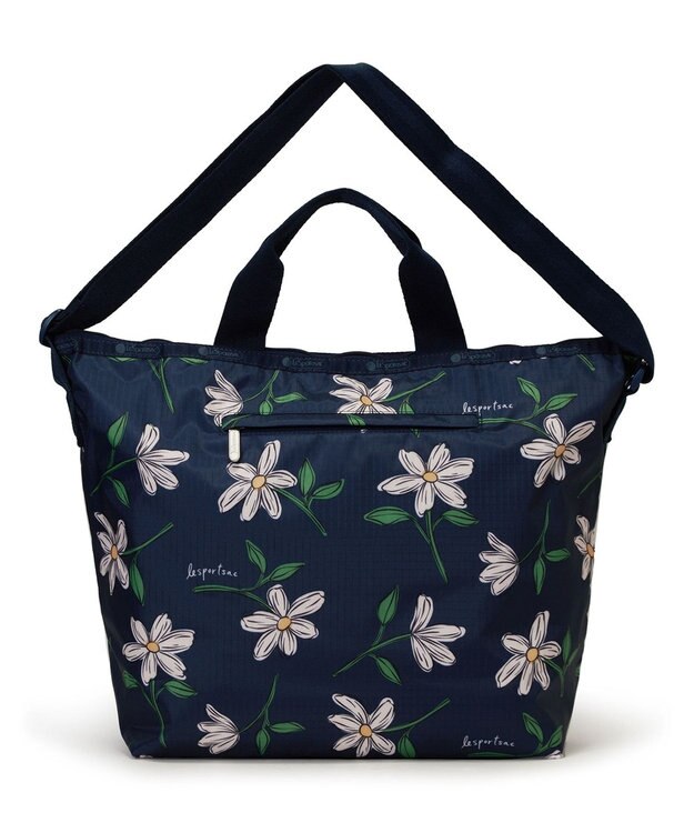 LeSportsac DELUXE EASY CARRY TOTE/フローラルブルームズネイビー フローラルブルームズネイビー