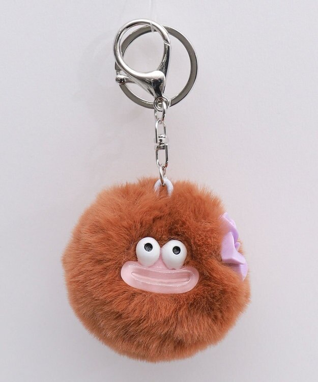 WEGO アゲアゲハイビスカスモンスターぬいぐるみキーホルダー ブラウン