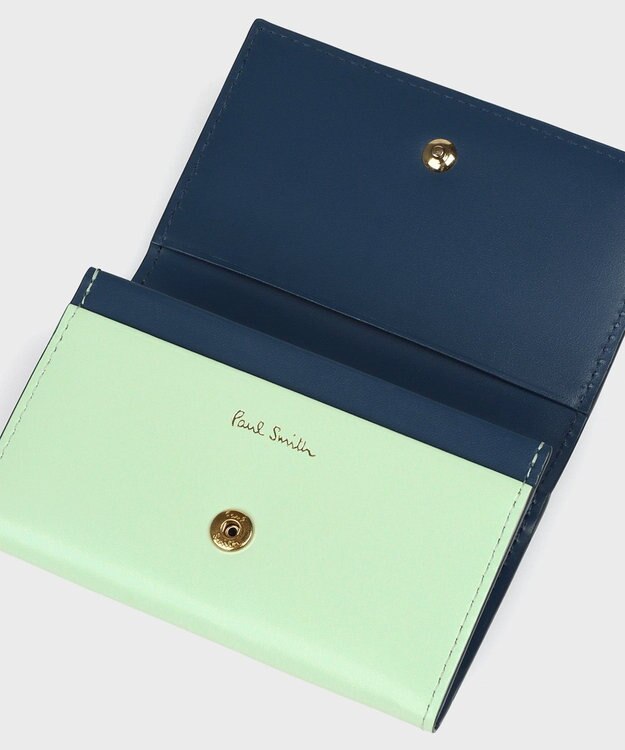 Paul Smith サプルレザー 名刺入れ ミントグリーン