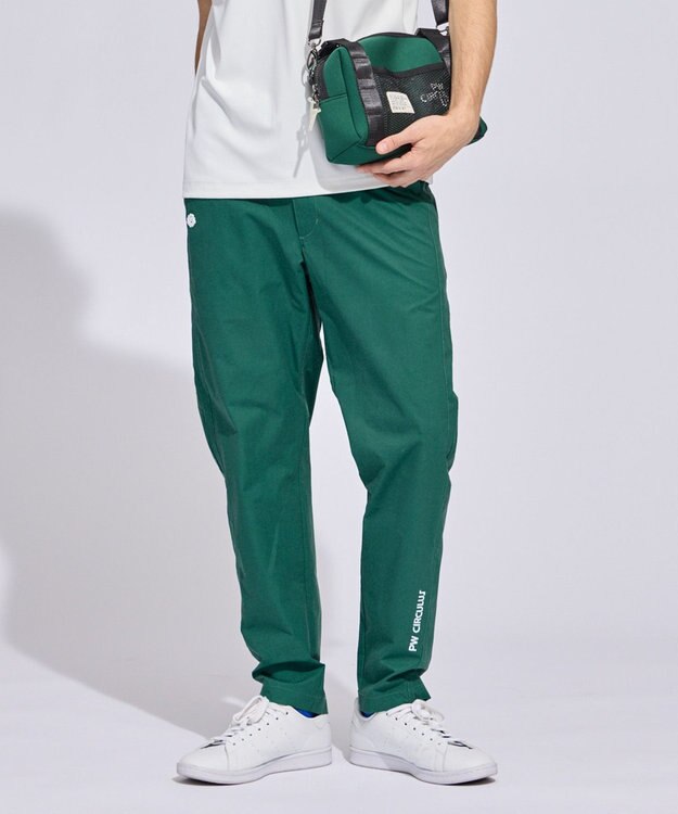 PW CIRCULUS 【花粉がつきにくい】【MEN】BASICテーパードパンツ ゴルフ グリーン系