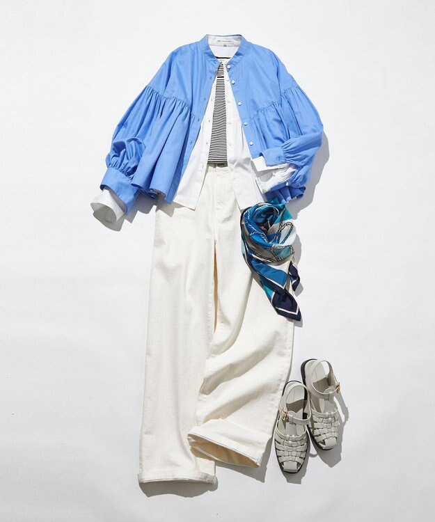 23区 グルカ サンダル アイボリー系