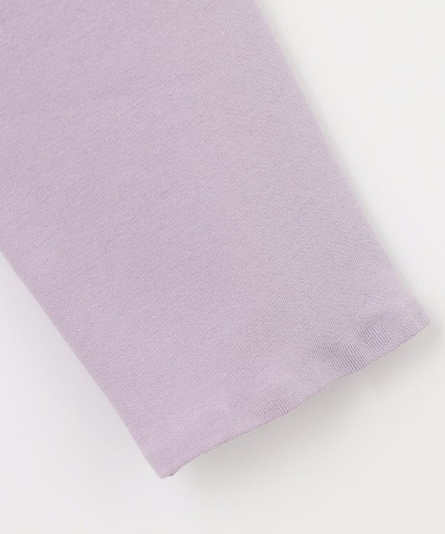 組曲 KIDS 【110-140cm】セーラーリボン Tシャツ ラベンダー系