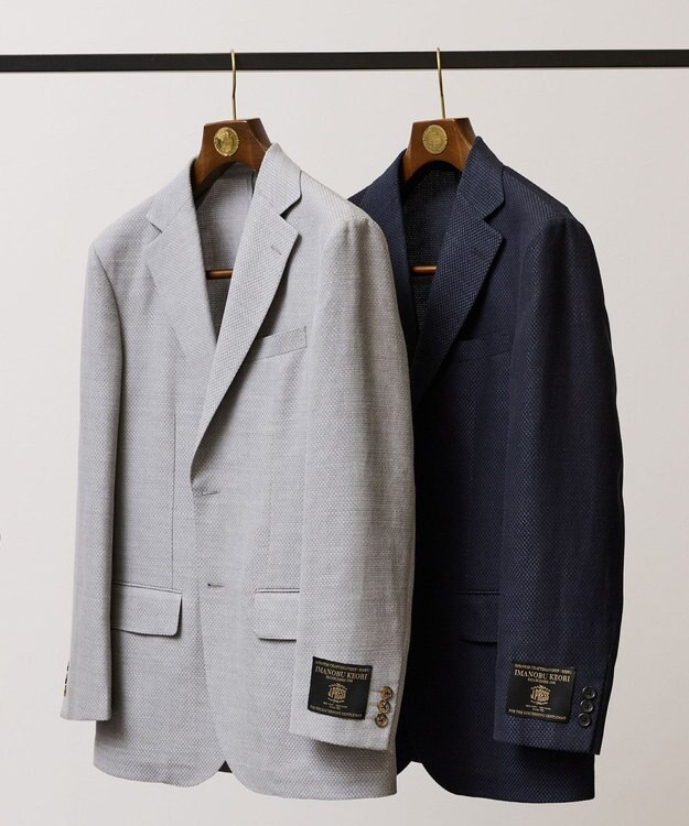 J.PRESS MEN 【NEW STAGE】エアーストラクチャー ジャケット / 2B ライトグレー系