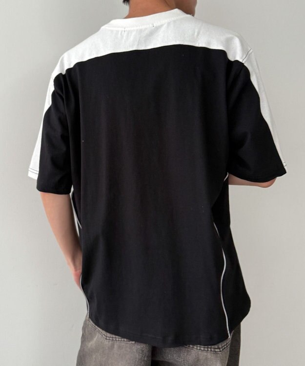 WEGO メタルプリントパイピングT（SS） ブラック